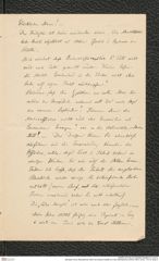 Nachlass Franz Steindachner, Brief von Eduard Graeffe an Franz Steindachner (09.03.1897), Inv.Nr. 173.16, Seite 3